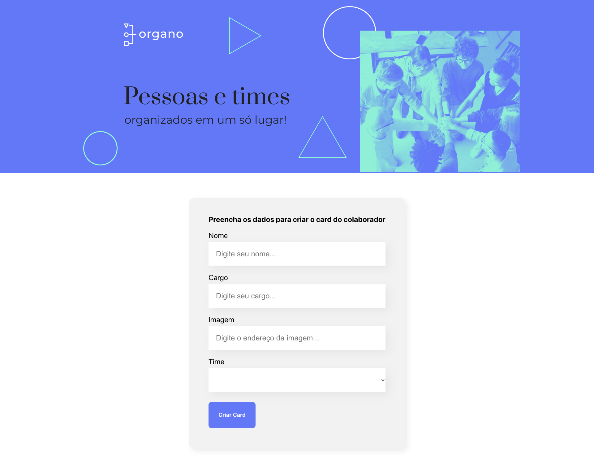 Screenshot of the OrganoTS webapp.